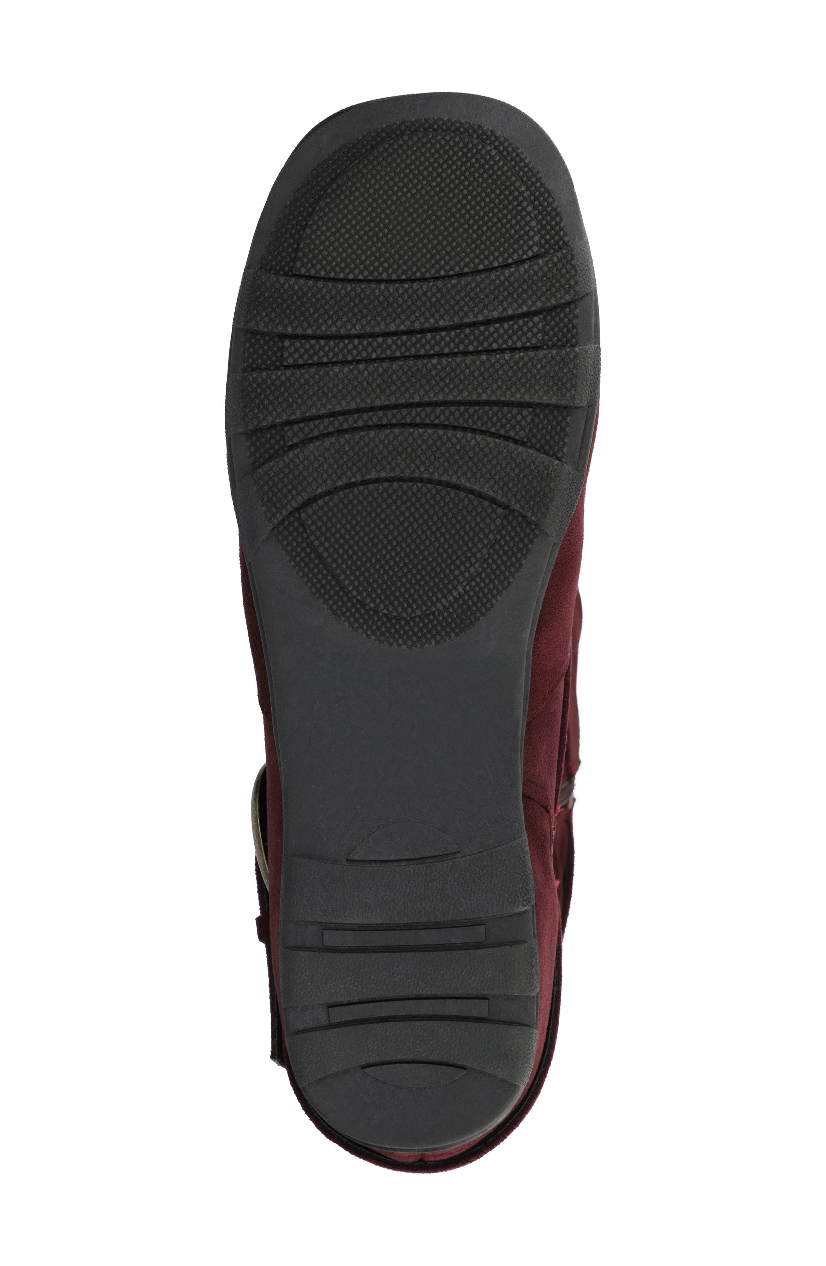 JOURNEE Jester Side Buckle Tall Boot, Alternate, color, OXBLOOD