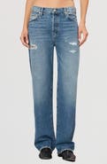 ETERNE Saint High Waist Ripped Boyfriend Jeans