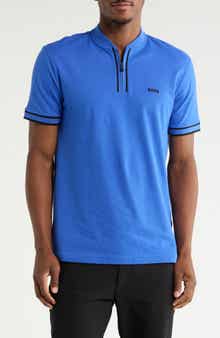Pariq Quarter Zip Knit Polo