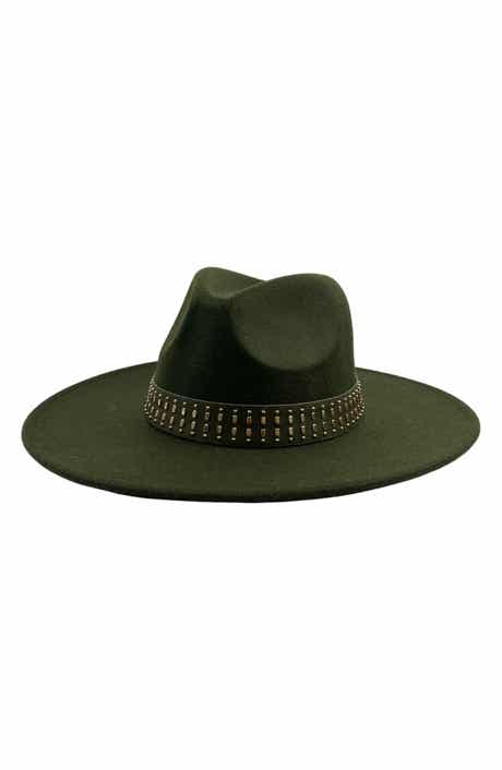 Wide Brim Felt Panama Hat