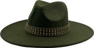 MARCUS ADLER Wide Brim Felt Panama Hat