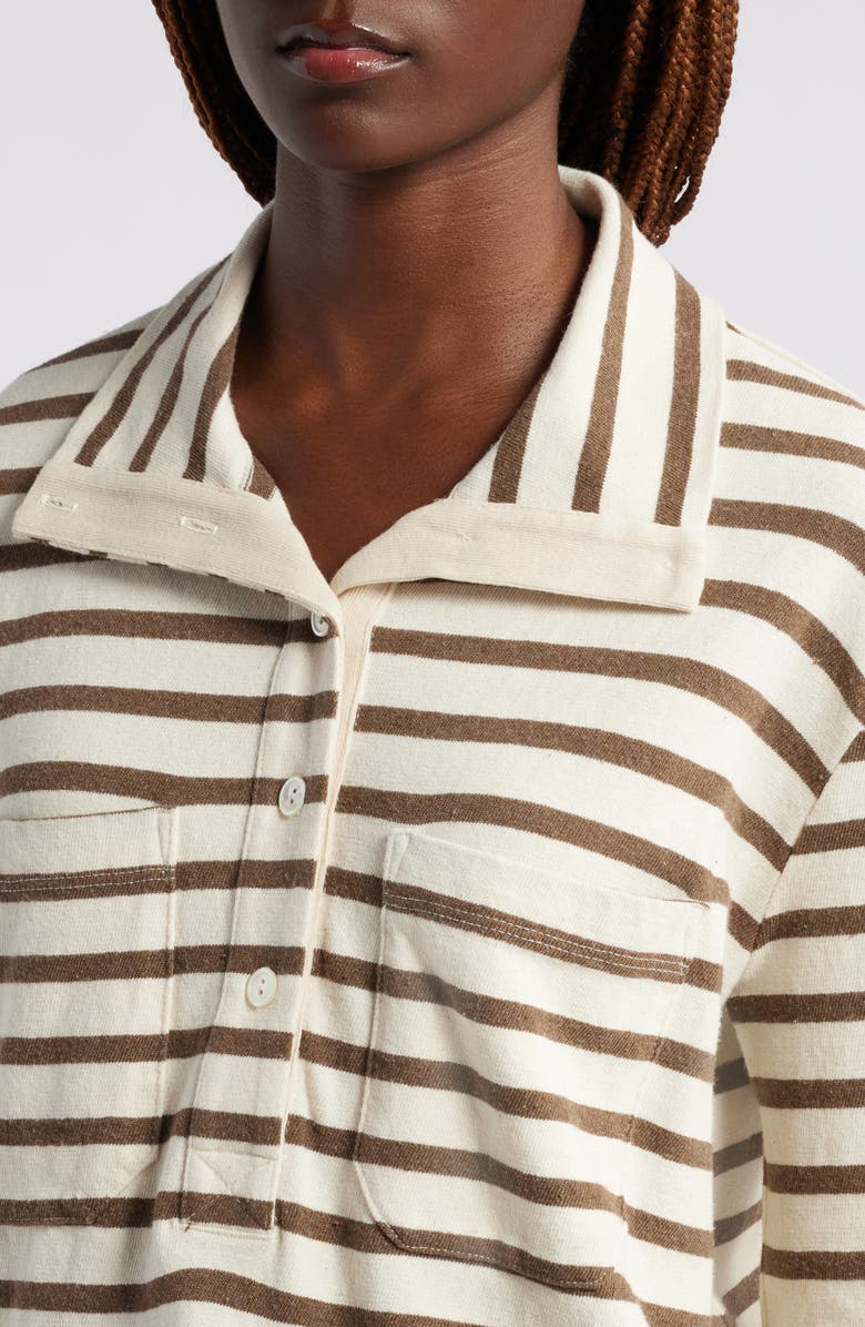 Wyeth Caroline Stripe Long Sleeve Top, Alternate, color, 