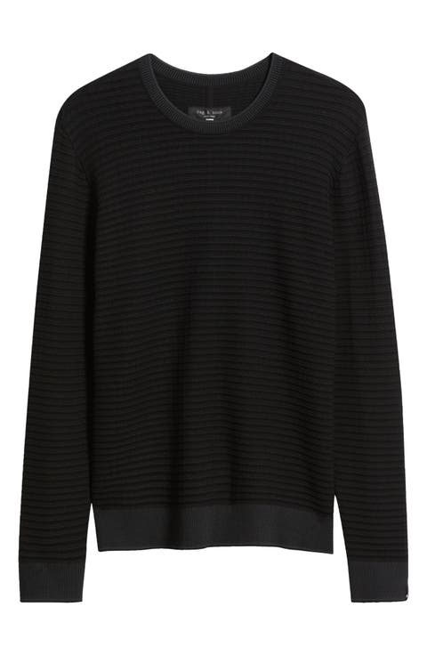 Harvey Stripe Cotton Blend Sweater