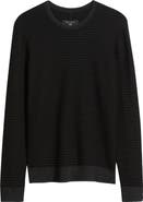 rag & bone Harvey Stripe Cotton Blend Sweater