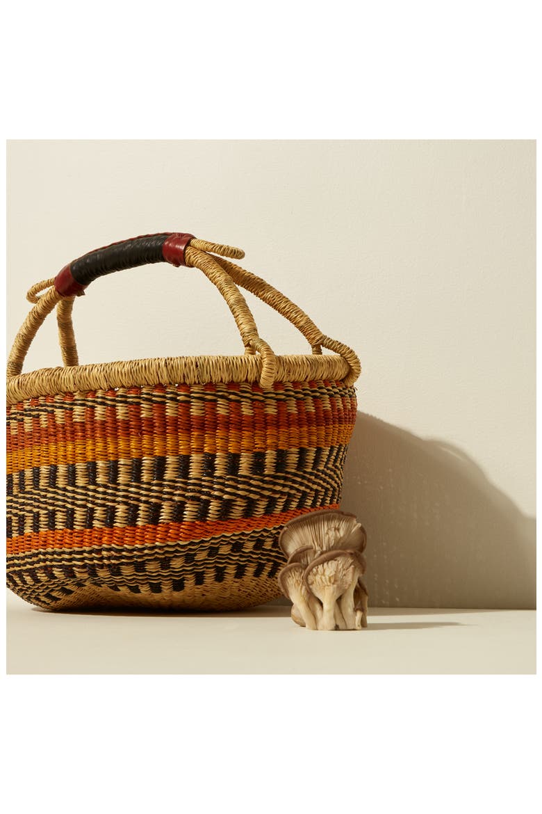 x Baba Tree Market Basket, Alternate, color, YELLOW