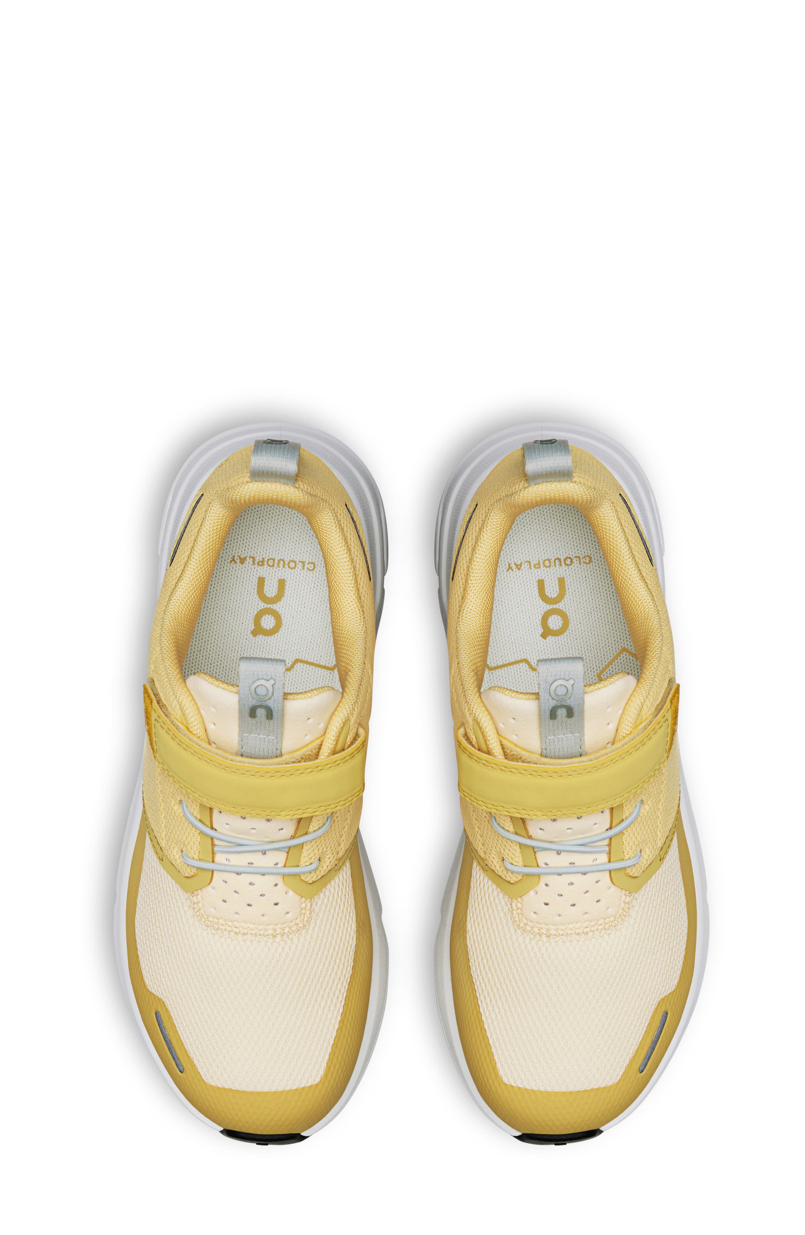 Kids' Cloud Play Running Sneaker, Alternate, color, CITRINE/ WHITE