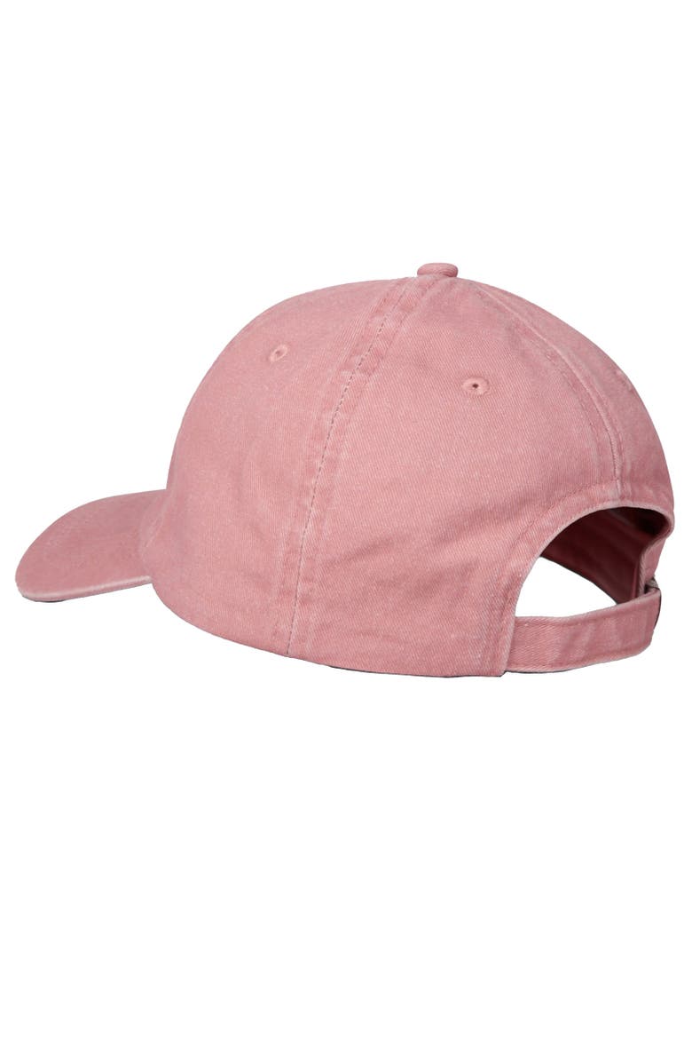 Falmouth Baseball Cap, Alternate, color, Coral
