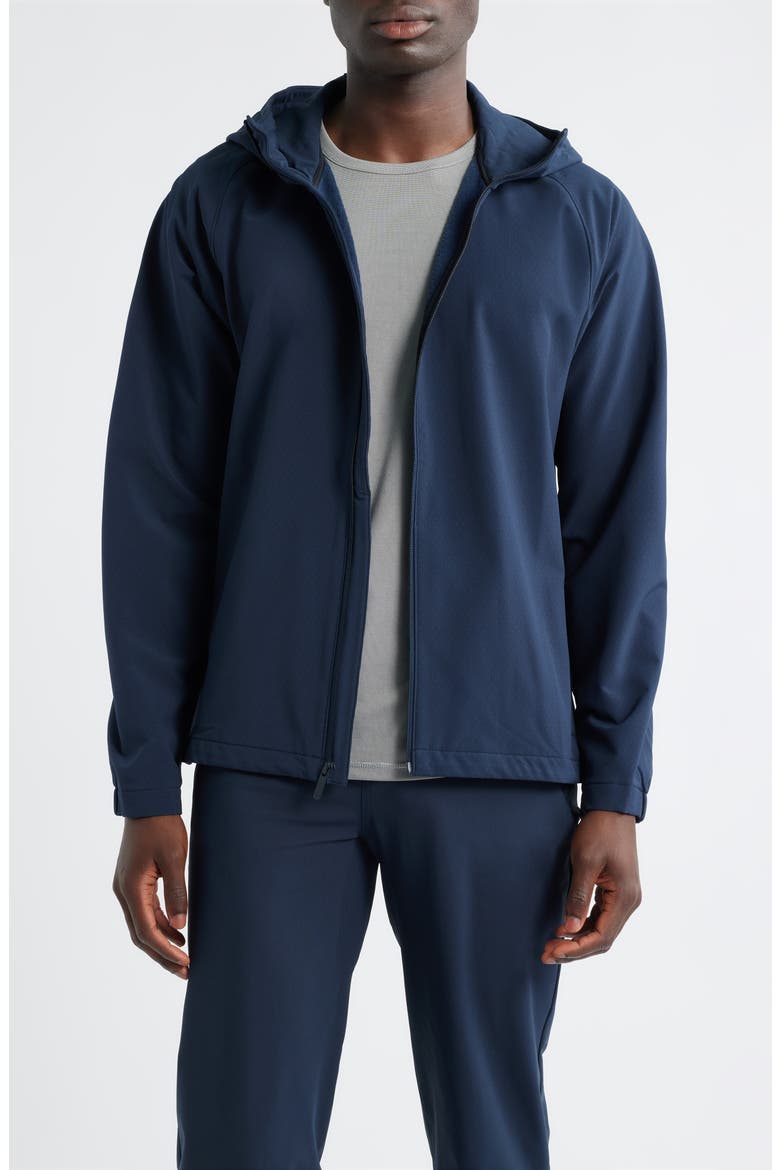 Routine Zip Hoodie, Main, color, NAVY ECLIPSE
