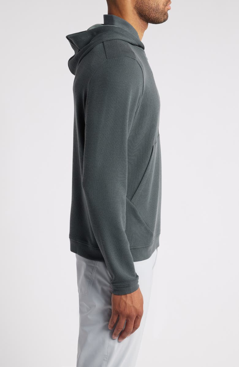 Peter Millar Grid Performance Half Zip Hoodie, Alternate, color,