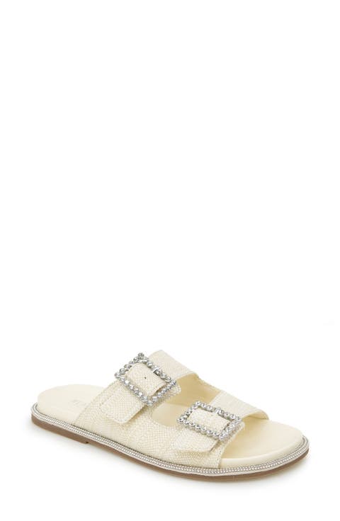 Sydney Embellished Slide Sandal (Women)