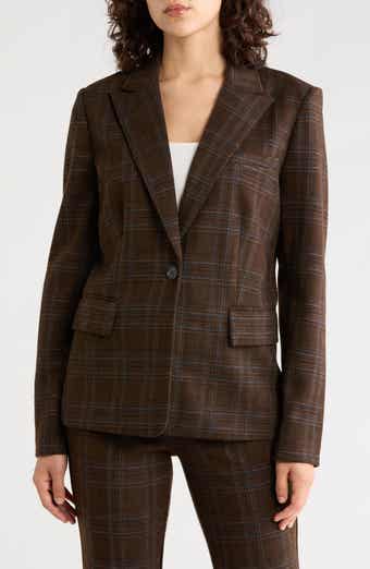 Plaid Blazer