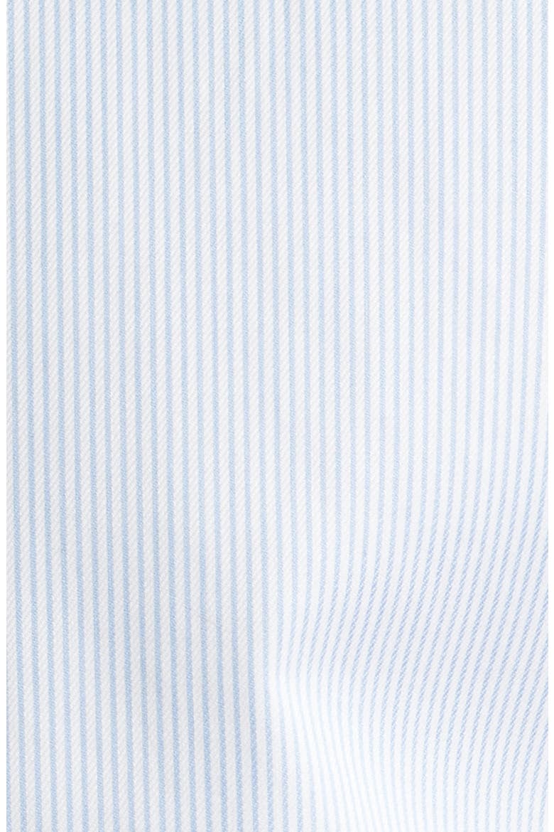Stripe Non-Iron Cotton Twill Dress Shirt, Alternate, color, SKY