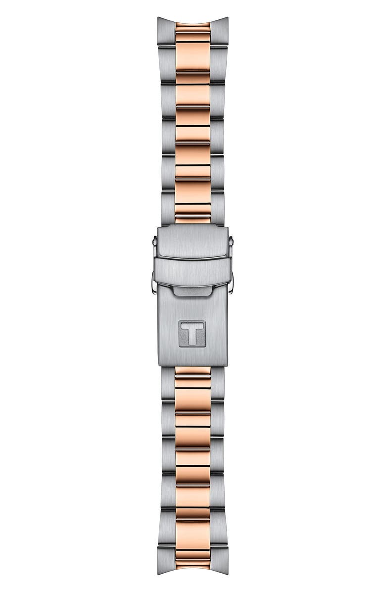 Tissot Seastar 1000 Two-Tone Bracelet Watch, 36mm, Alternate, color, Black