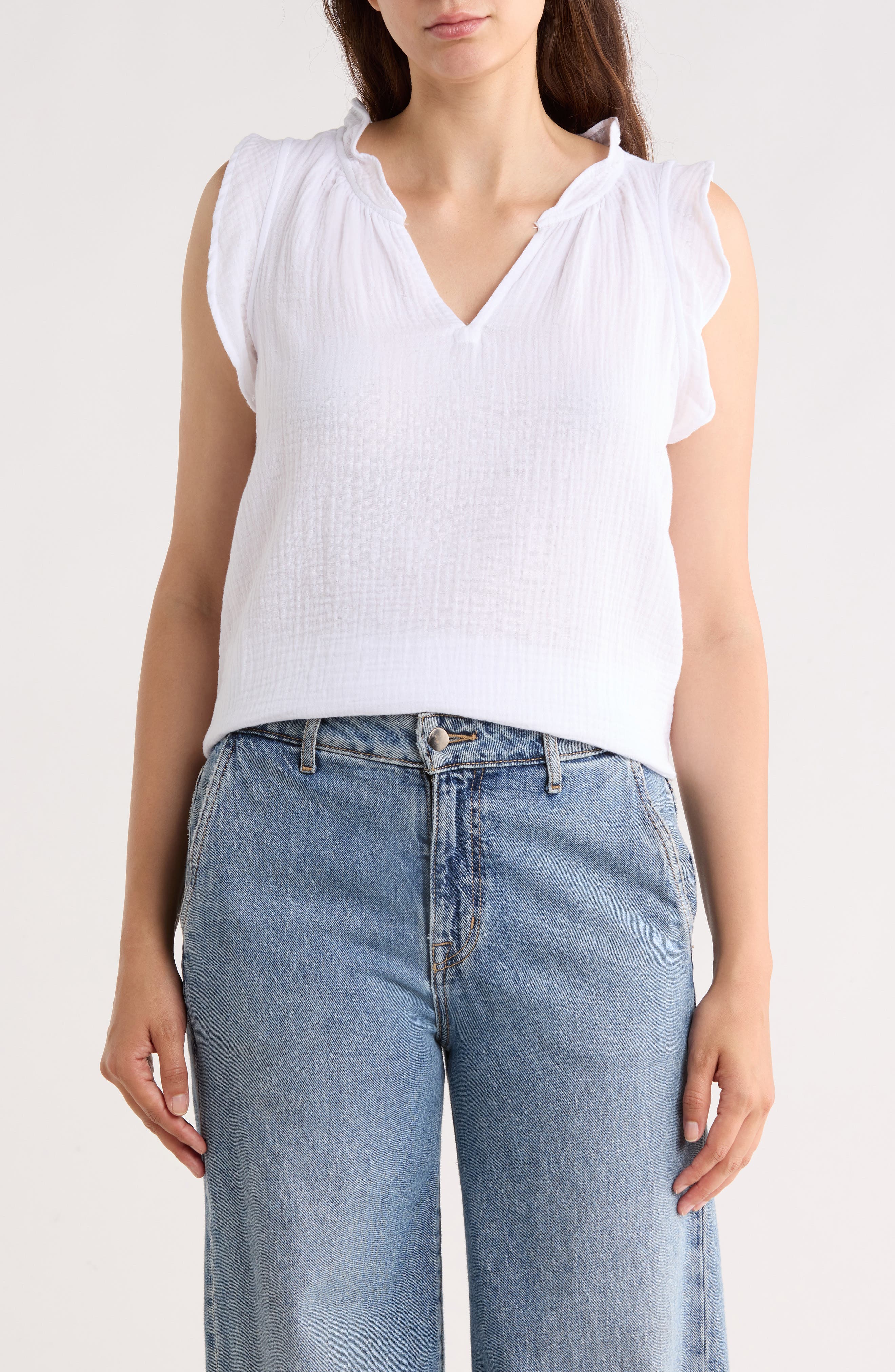 Trove New York Cotton Gauze Tank