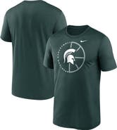 Nike Men's Nike Green Michigan State Spartans Legend Basketball Icon Performance T-Shirt