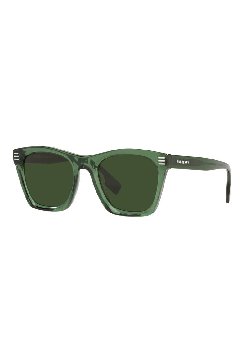 Cooper Classic 54mm Square Sunglasses, Alternate, color, GREEN / DARK GREEN
