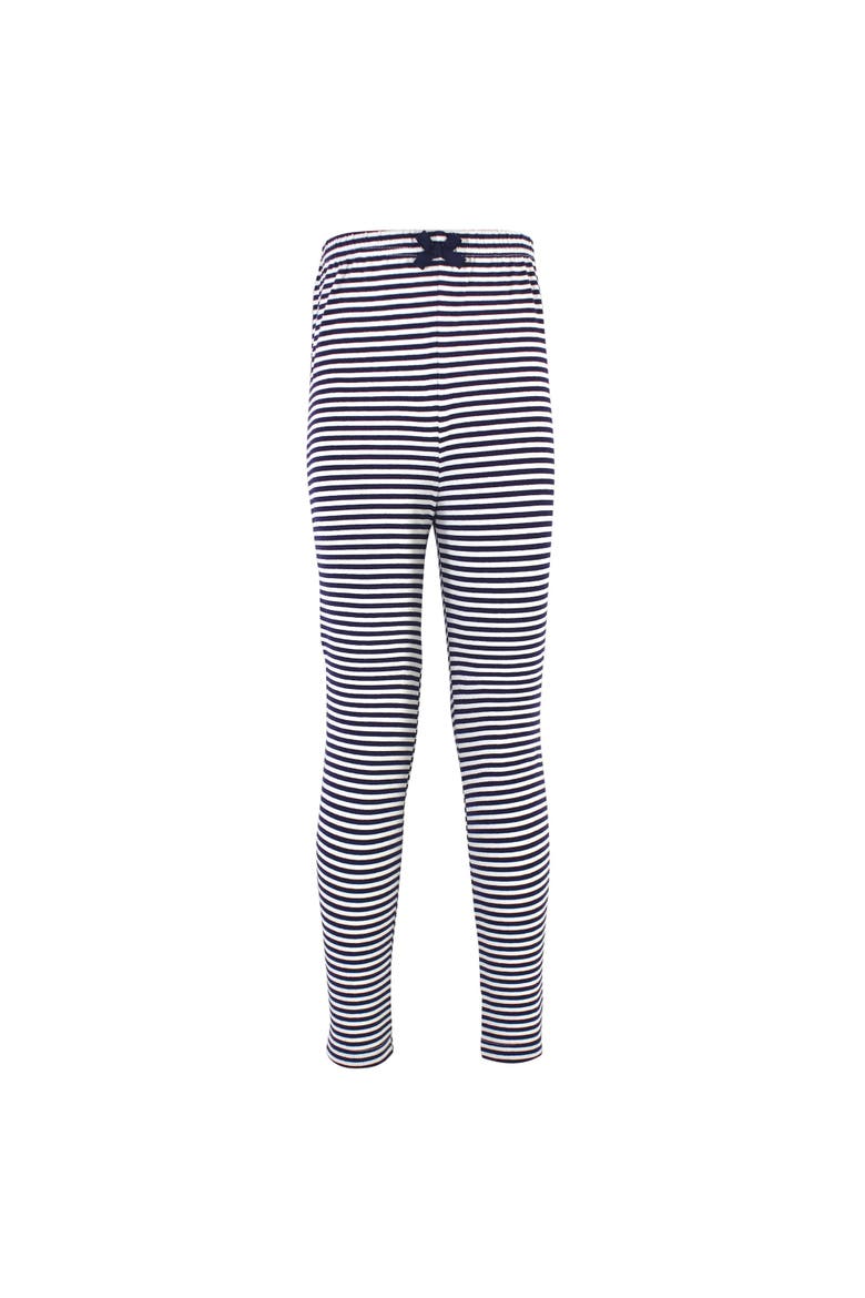 Soft Organic Cotton Leggings, Alternate, color, Navy Floral