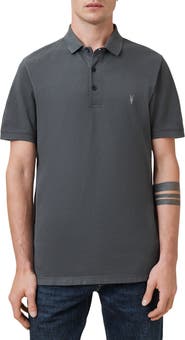 AllSaints Reform Cotton Piqué Polo