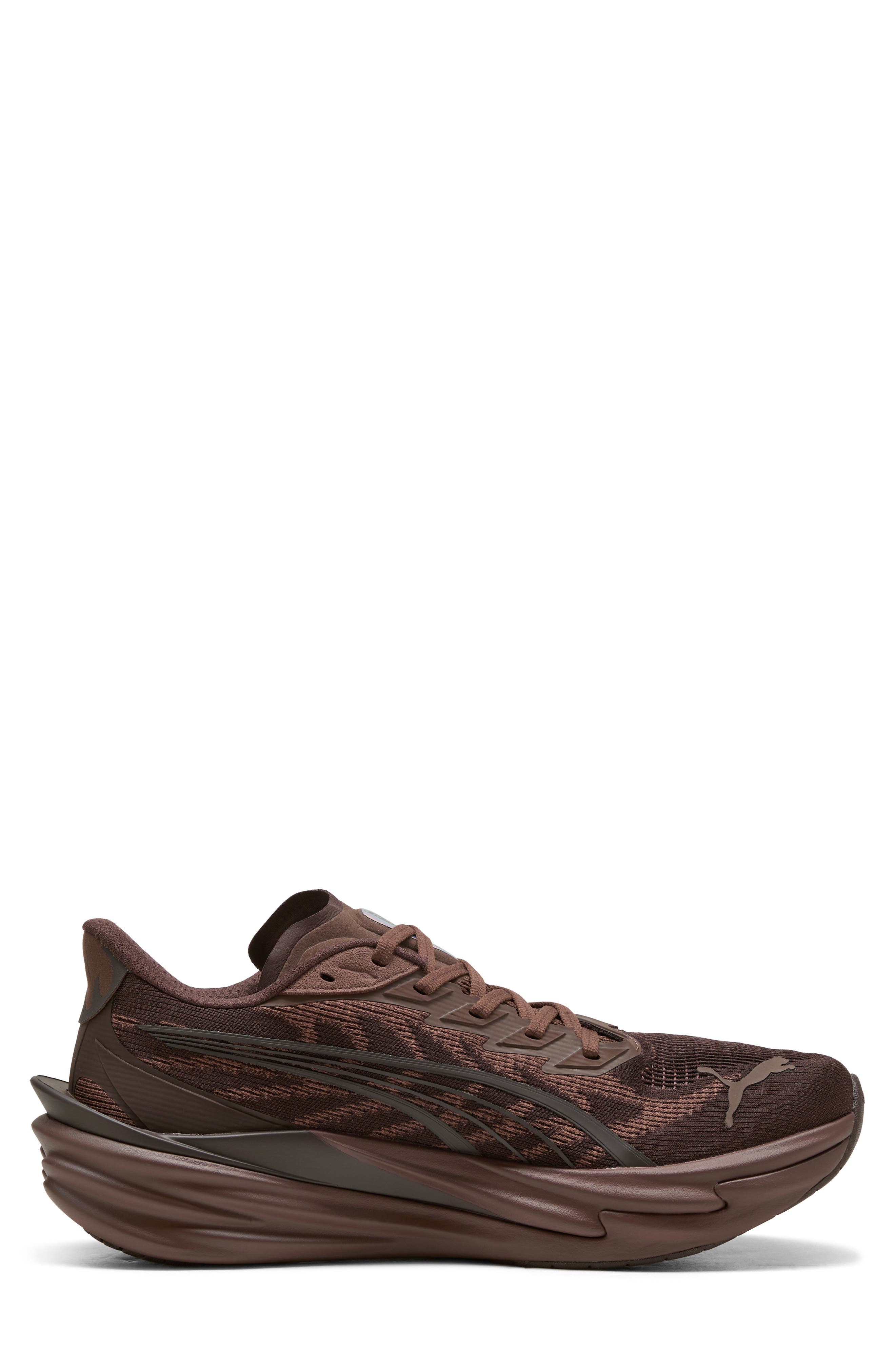 PUMA Deviate Nitro 4 Running Shoe, Alternate, color, Espresso Brown/ Russet Brown