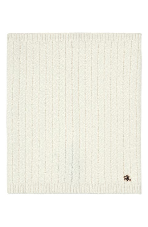 Herringbone Funnel Scarf