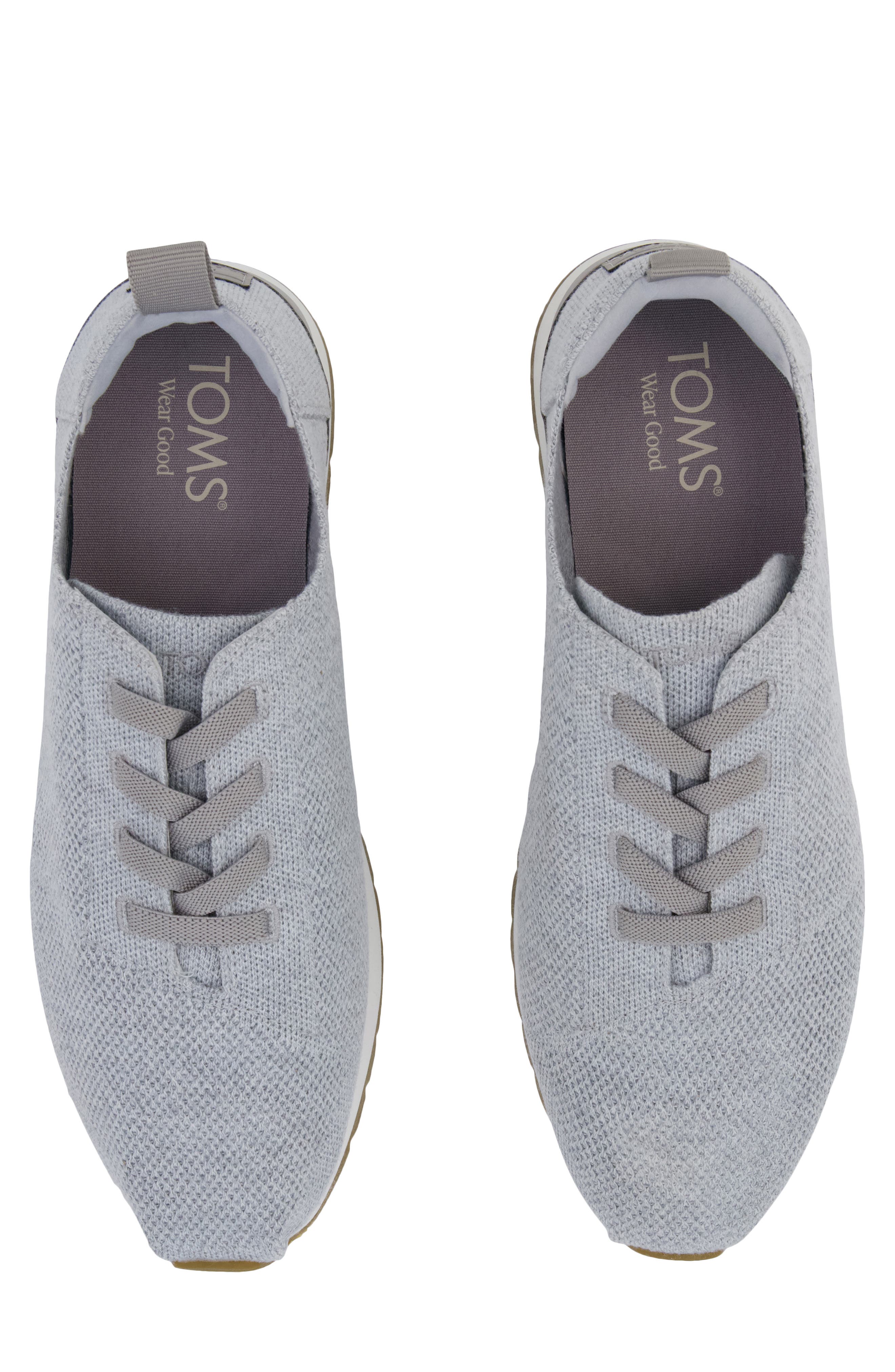 TOMS Resident Plus Sneaker, Alternate, color, Light/Pastel Grey