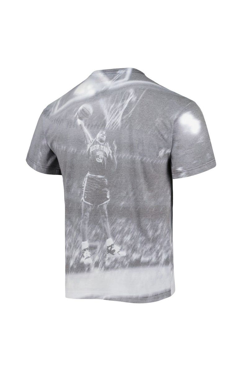 Mitchell & Ness Men's Mitchell & Ness John Starks Heather Gray New York Knicks Above The Rim T-Shirt, Alternate, color, 