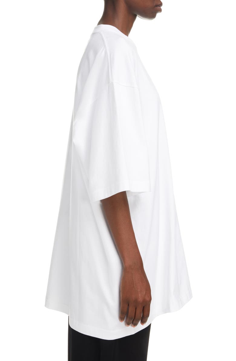 Balenciaga Oversize Glow in the Dark Graphic Tee, Alternate, color,