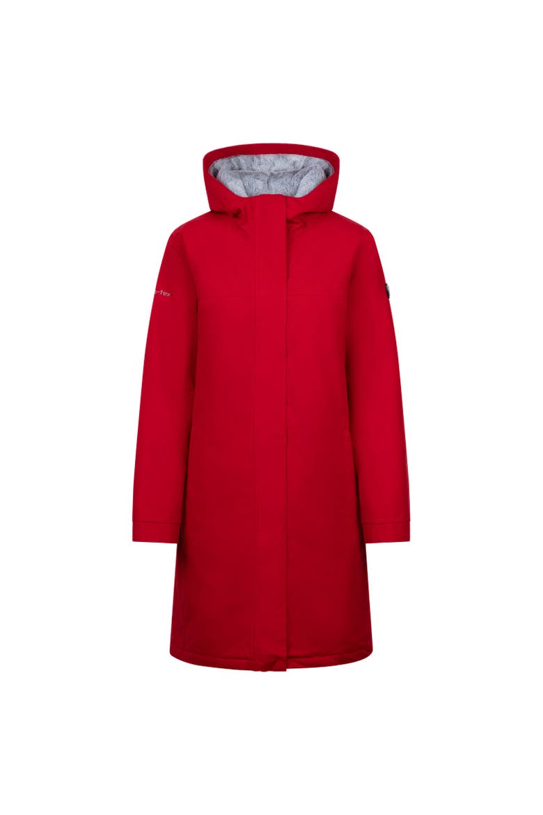 Claudel Waterproof Jacket, Main, color, Red