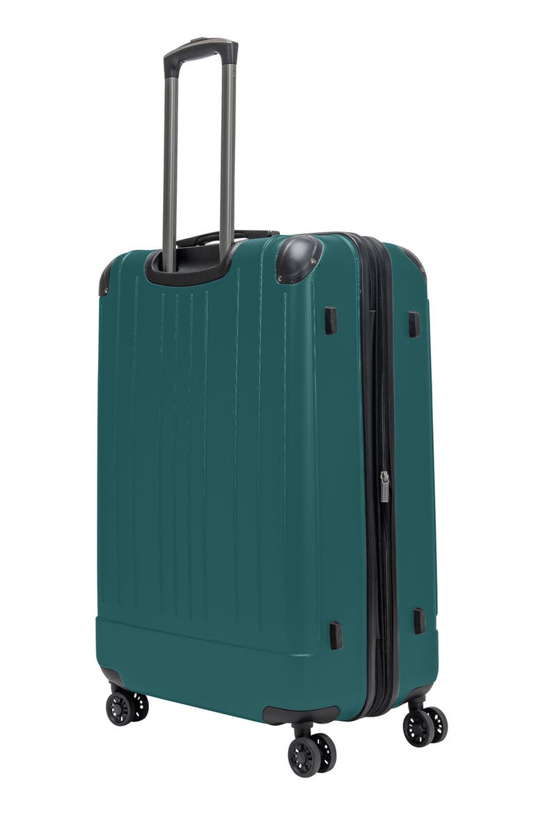 Flying Axis Hardside Spinner Luggage, Alternate, color, MIDNIGHT TURQUOISE