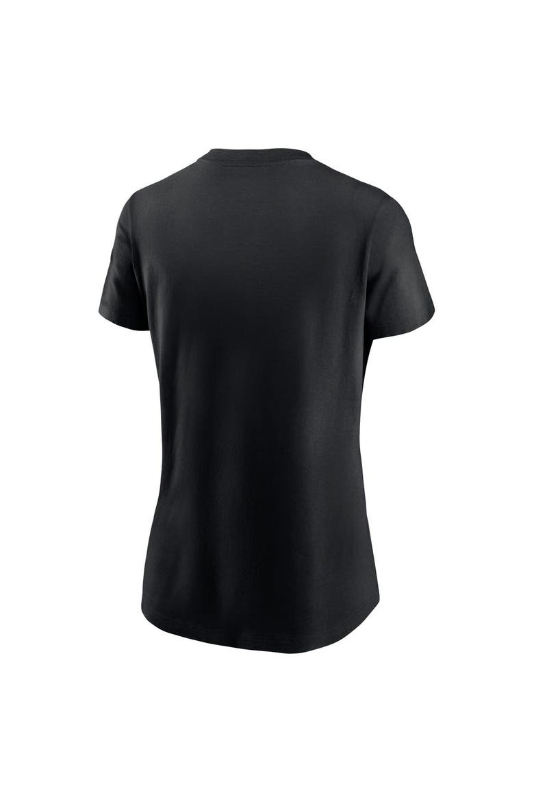 Women's Nike  Black Arizona Diamondbacks Wordmark T-Shirt, Alternate, color, Black