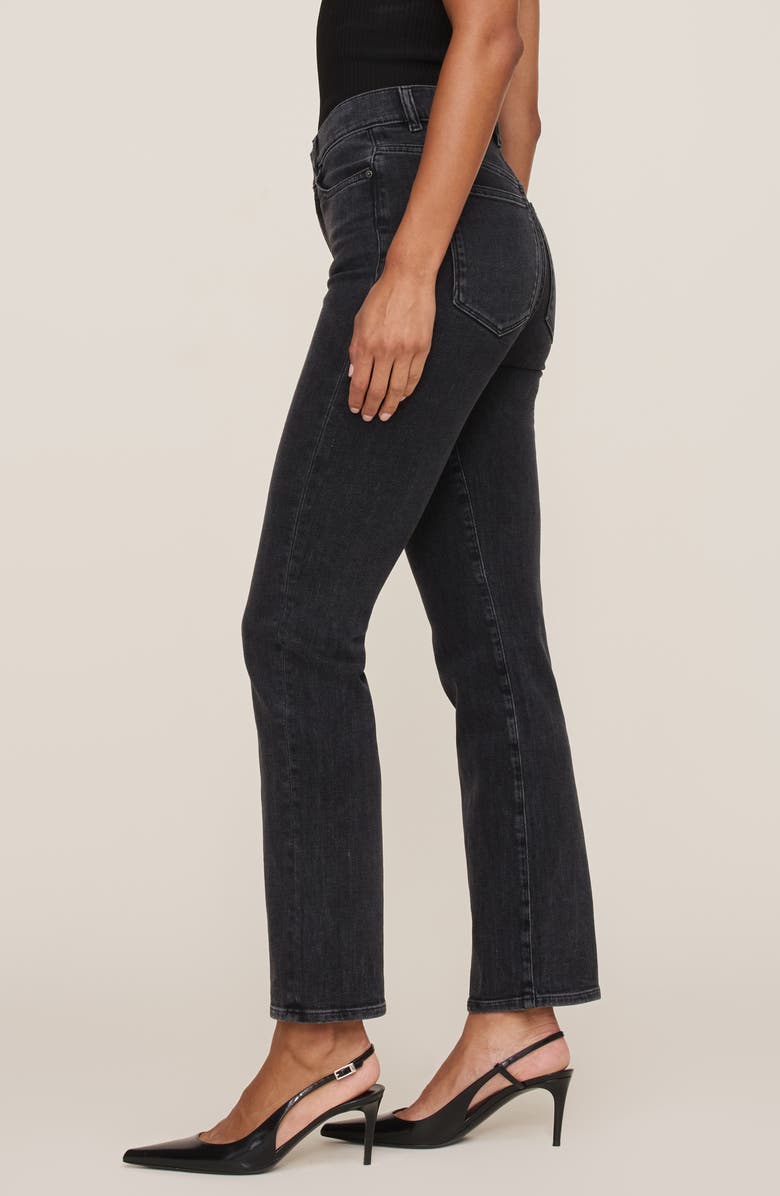 DL1961 Halle Straight High Waist Instasculpt<sup>™</sup> Jeans, Alternate, color, Nightshade