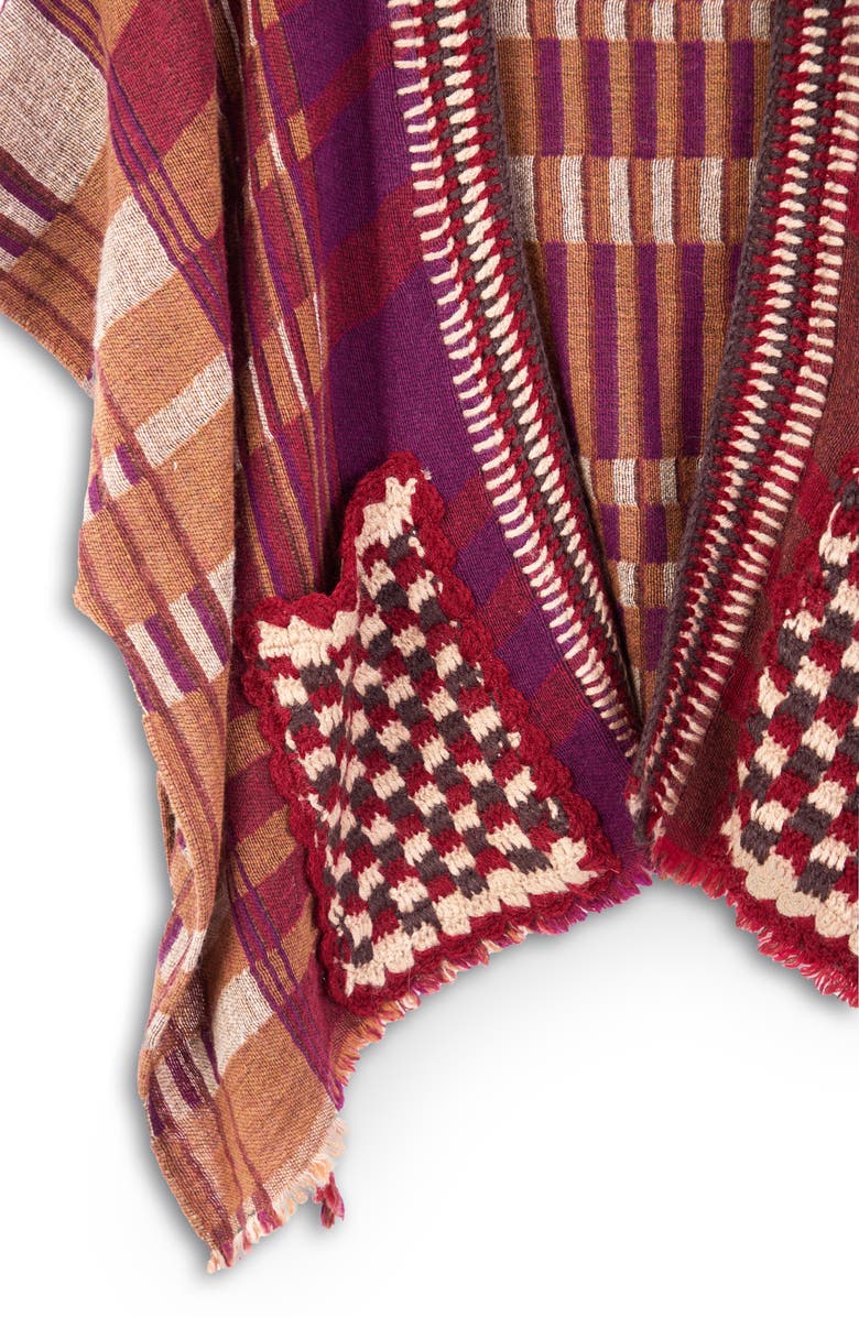 SAACHI Plaid Topper, Alternate, color, Beige