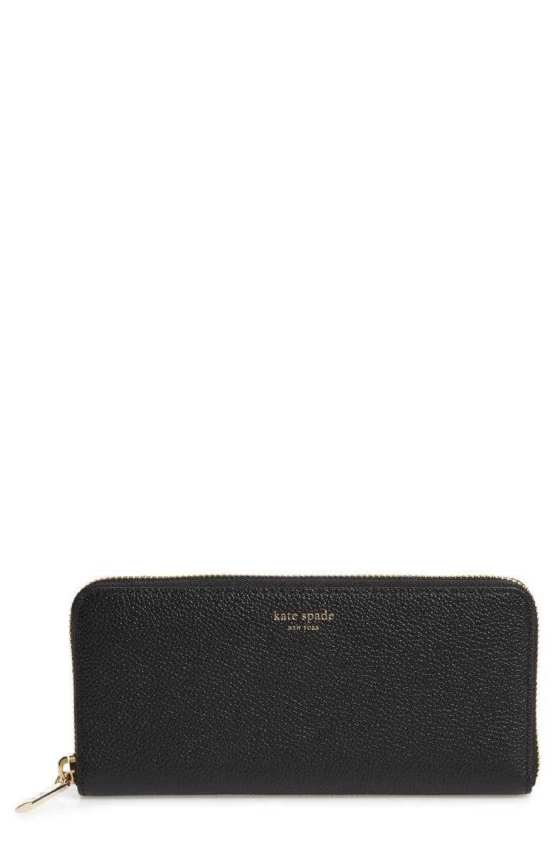 Kate Spade New York margaux leather continental wallet, Main, color, 
