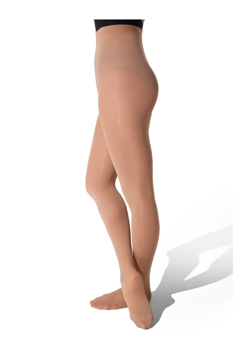Ultra Soft Footed Tight, Alternate, color, dark beige