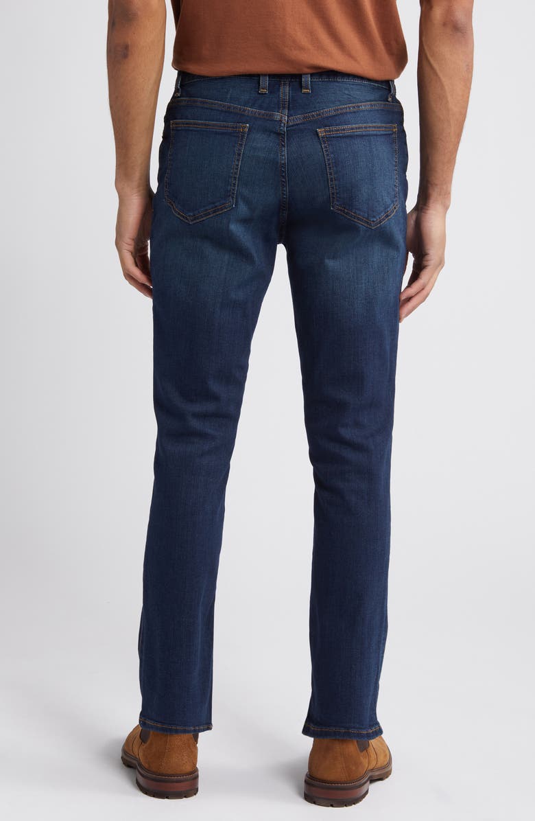Johnston & Murphy Bootcut Jeans, Alternate, color, Medium Wash
