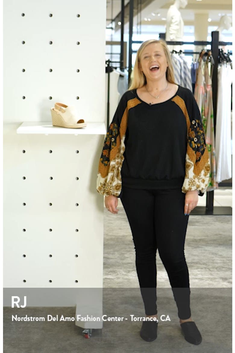 Monica Slingback Wedge video