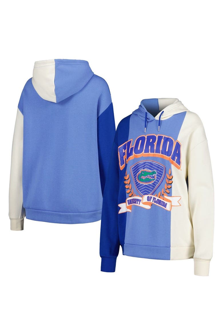 Women's Gameday Couture Royal Florida Gators Hall of Fame Colorblock Pullover Hoodie, Main, color, Royal
