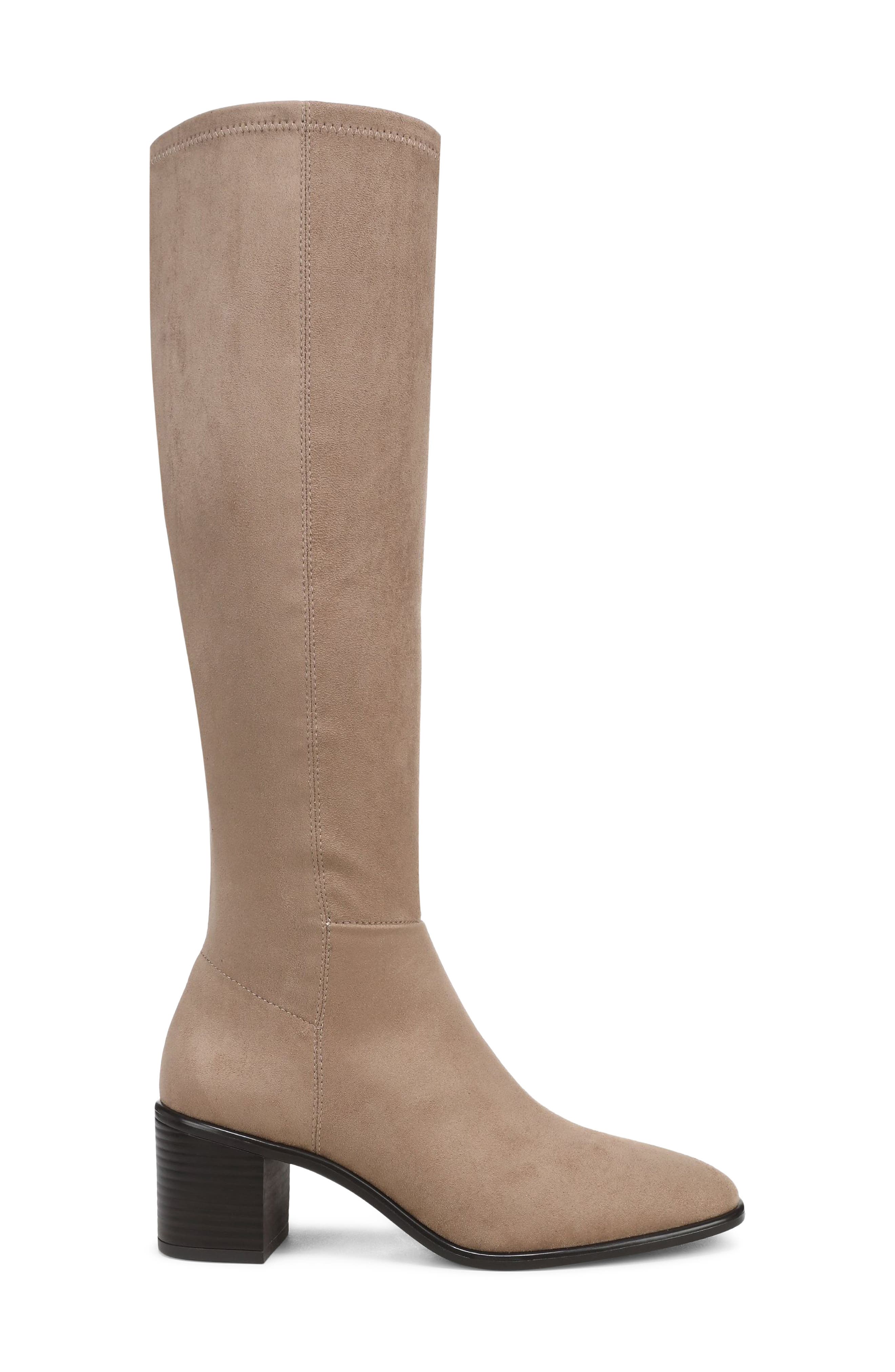 Augusta Tall Block Heel Boot, Alternate, color, TRUFFLE SUEDE