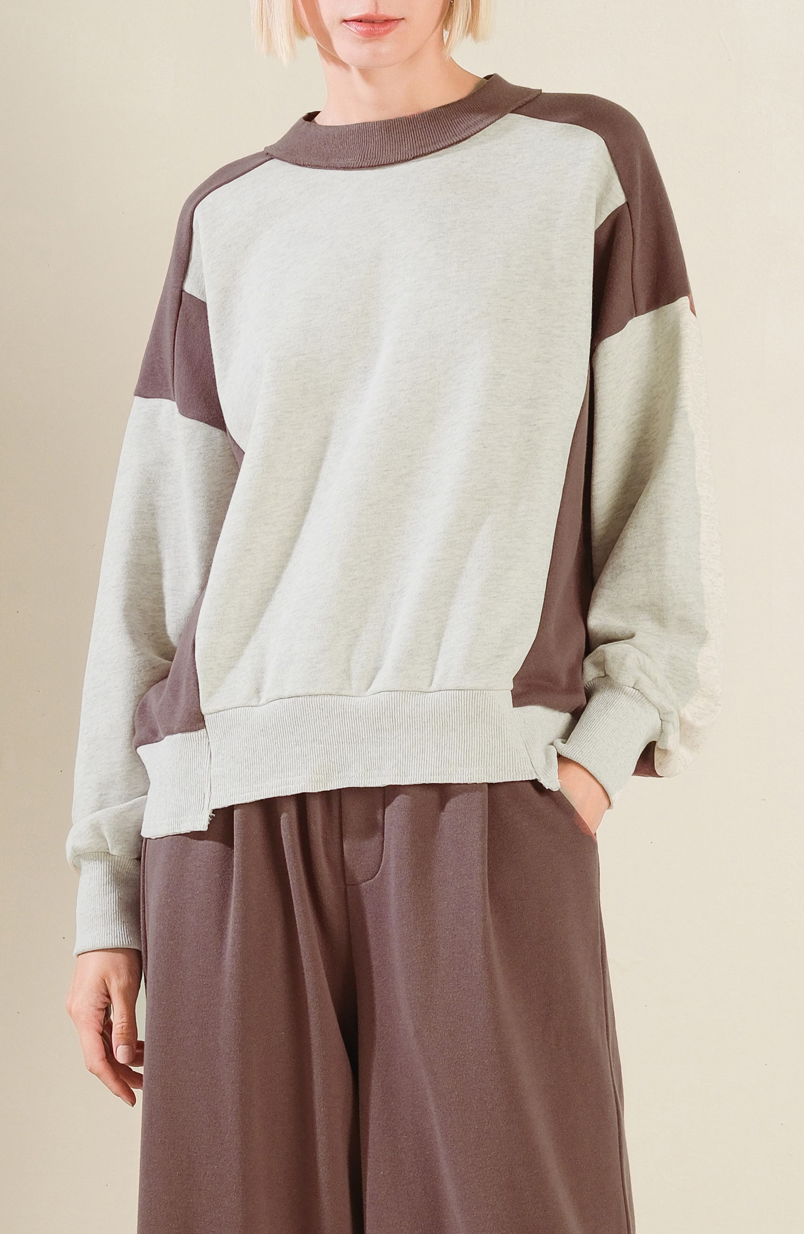 Colorblock Sweatshirt