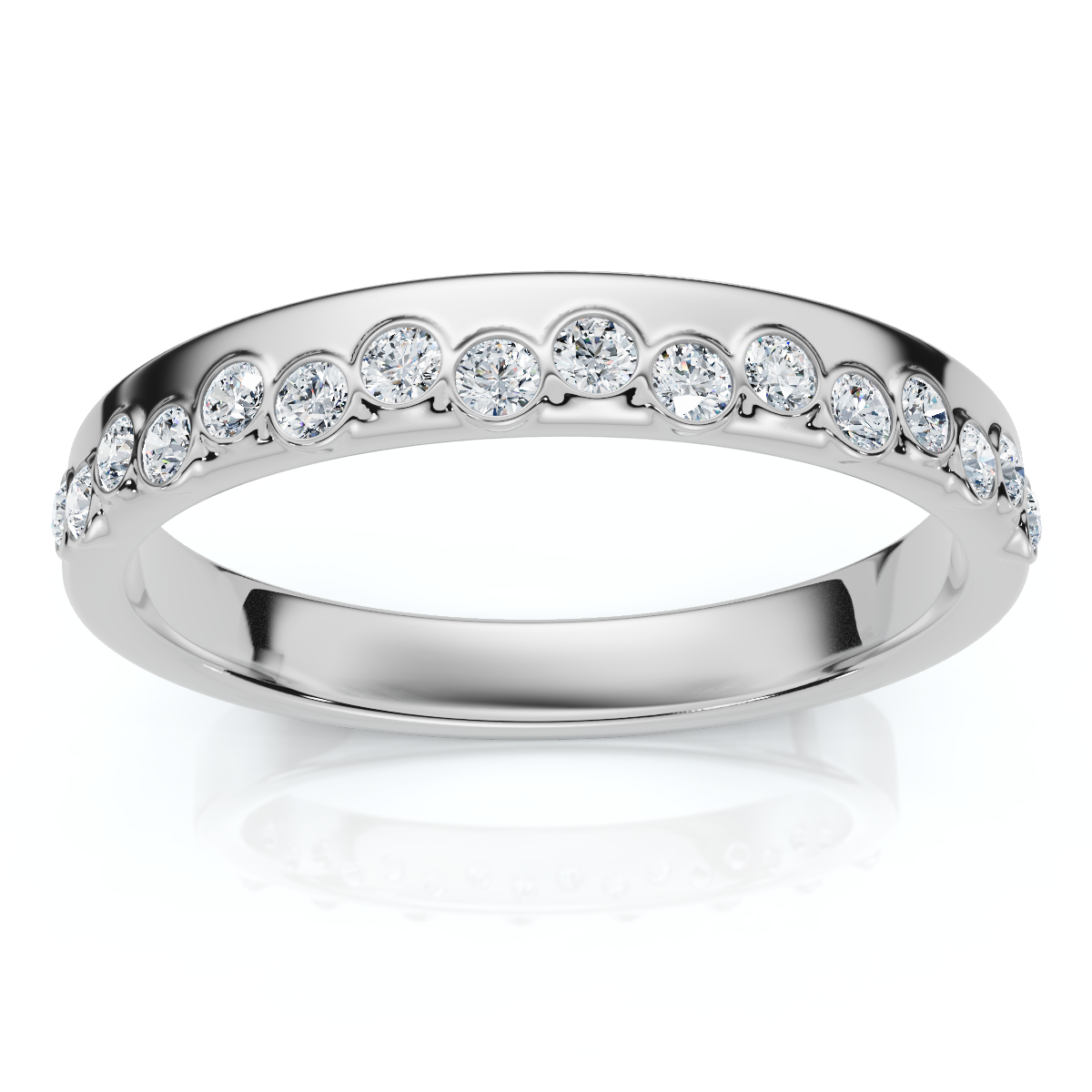 14k White Gold