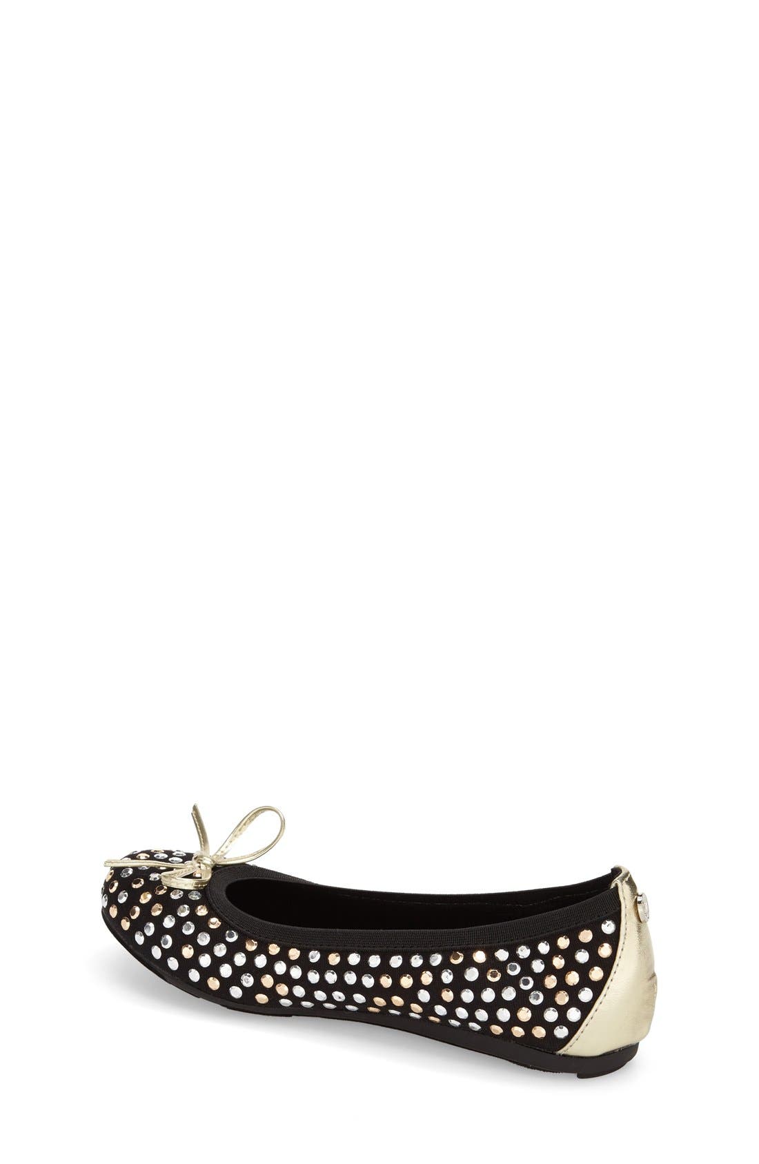 Stuart Weitzman 'Fannie Tara' Ballerina Flat, Alternate, color, 