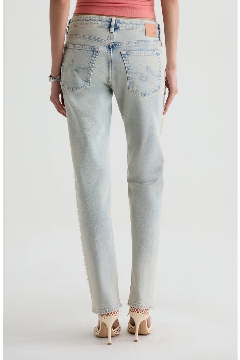 Sandra Low Rise Slim Straight Leg Jeans, Alternate, color, MOJAVE KHAKI