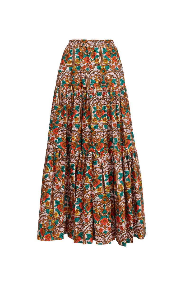 La DoubleJ Big Skirt Corte White Rust, Alternate, color, Corte White Rust