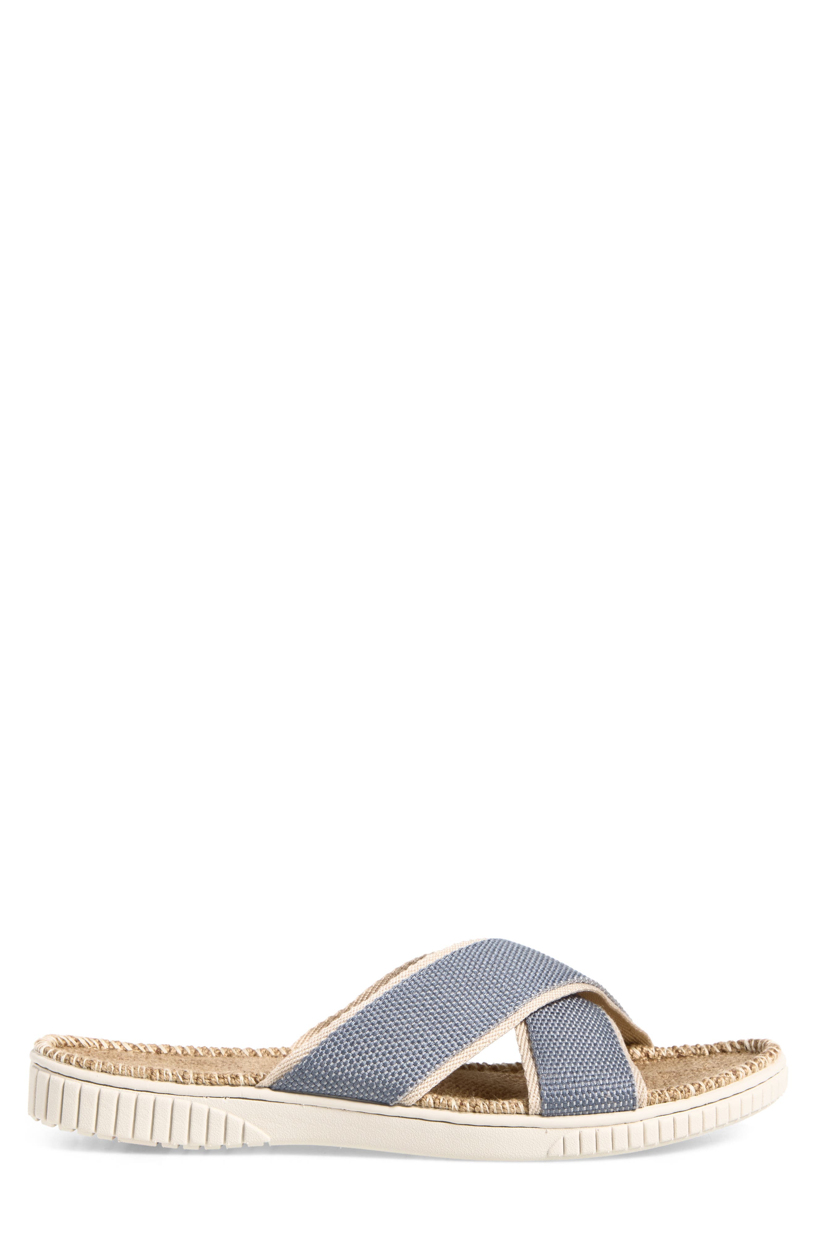 Marlin Slide Sandal, Alternate, color, BLUE