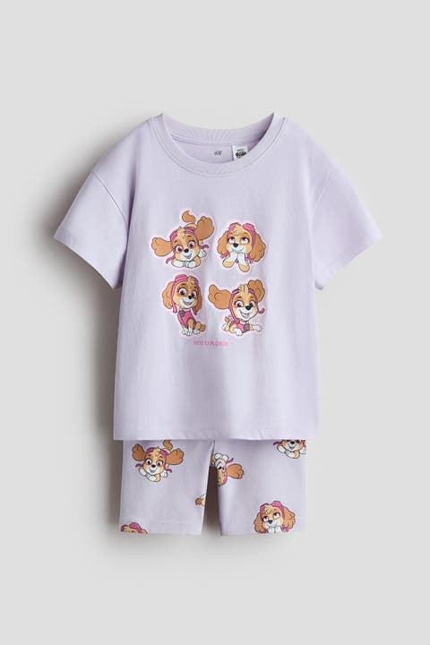 2-piece printed cotton set