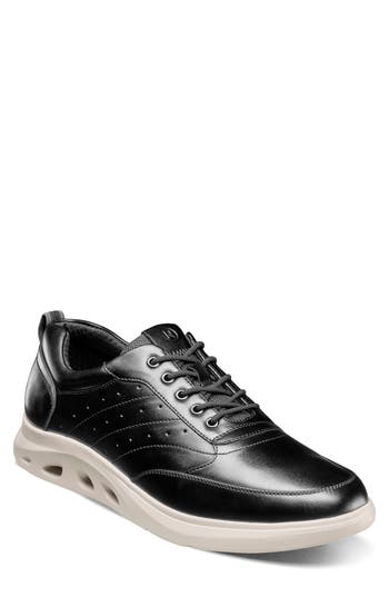Nunn Bush Ponte Moc Toe Sneaker In Black Multi