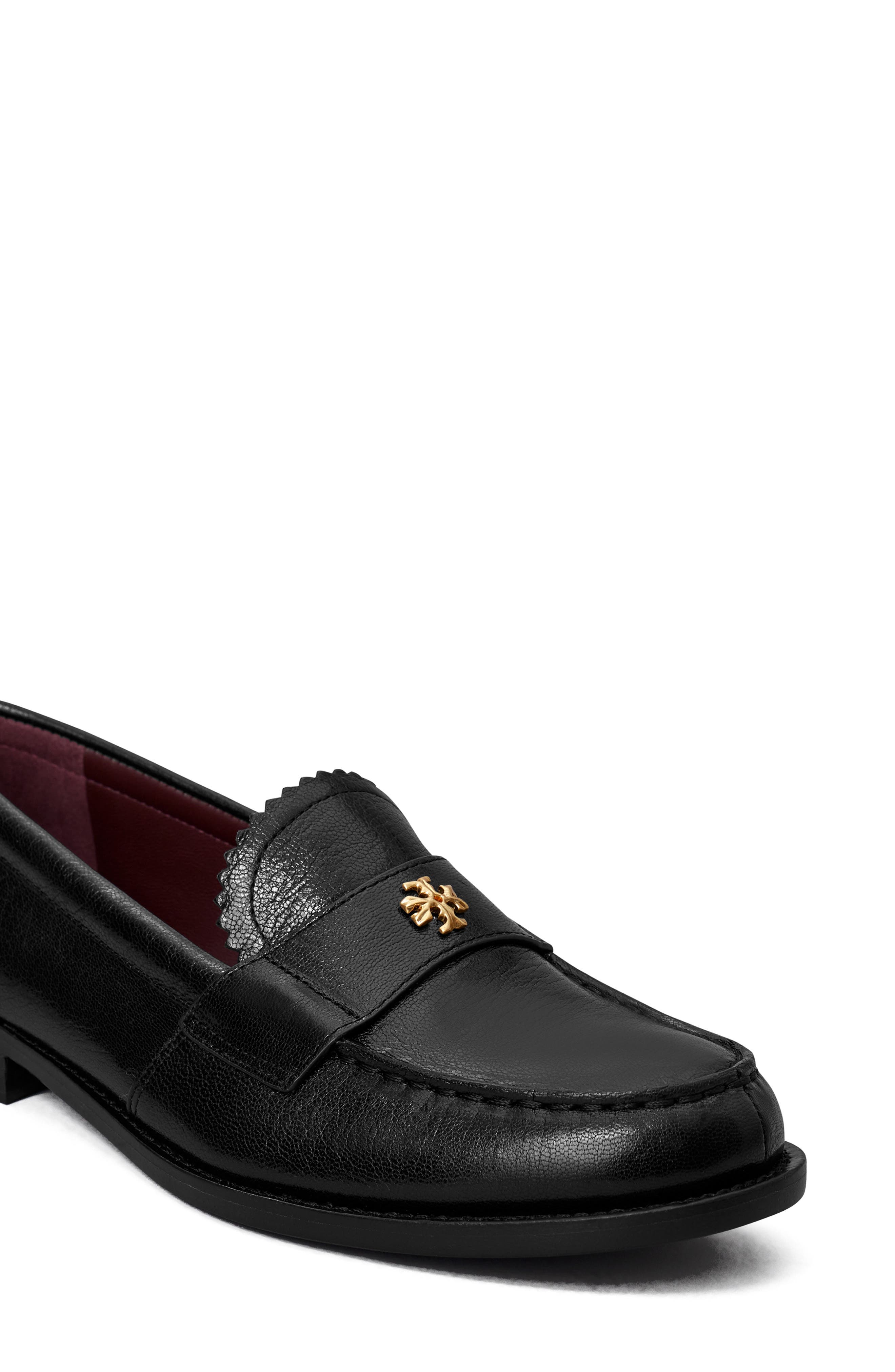 Tory Burch Classic Loafer, Alternate, color, Perfect Black
