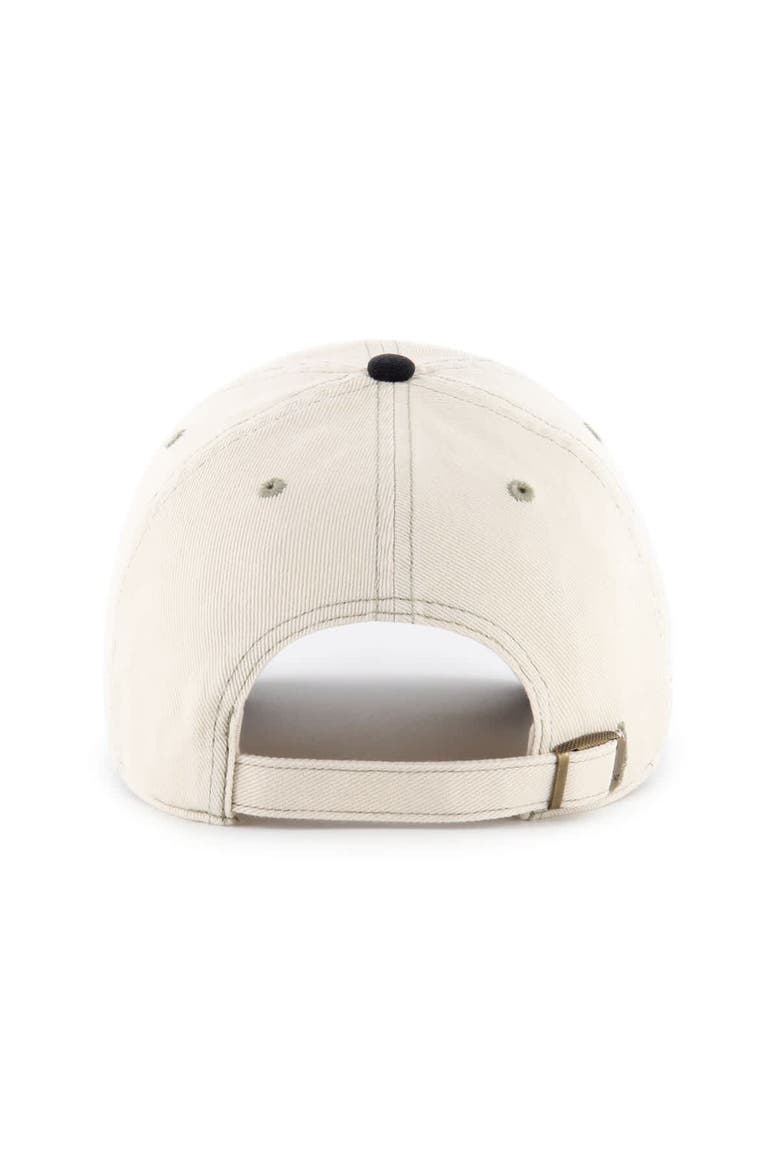 Men's '47  Natural/Black Detroit Tigers Keepsake Collection Clean Up Adjustable Hat, Alternate, color, Natural