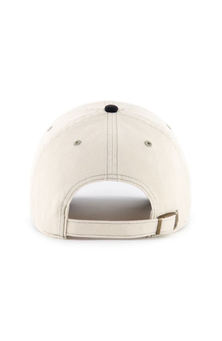 '47 Men's '47  Natural/Black Detroit Tigers Keepsake Collection Clean Up Adjustable Hat, Alternate, color, Natural