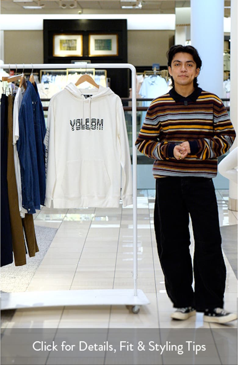 Cement Logo Graphic Hoodie, sales video thumbnail